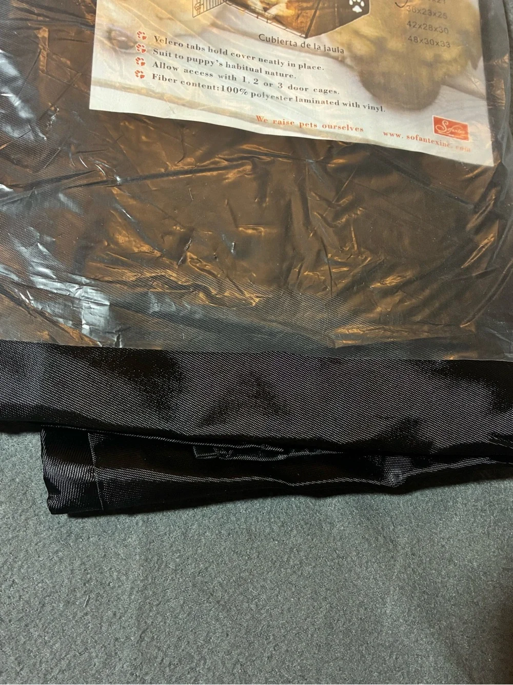 NEW Sofantex Waterproof Dog Crate Cover